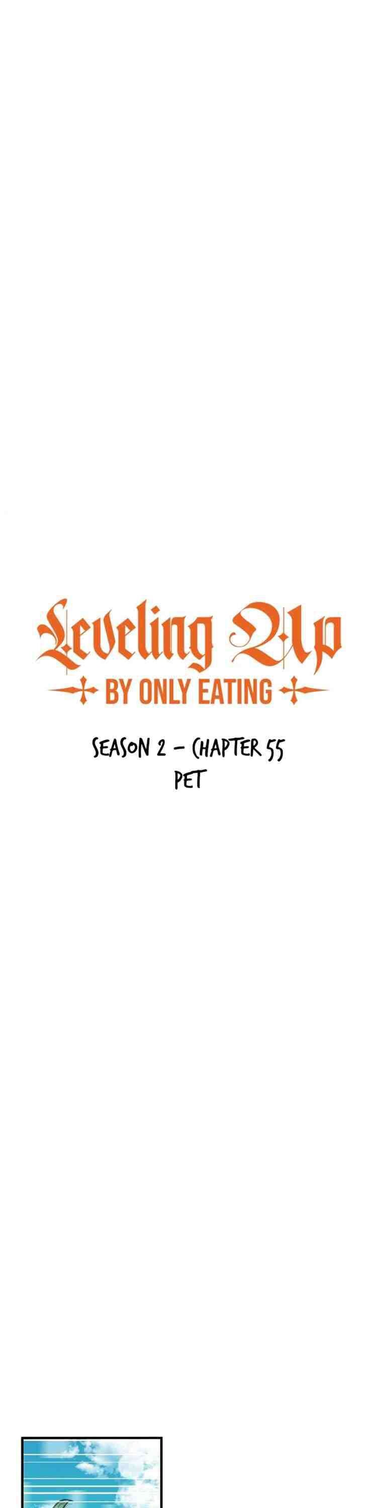 Leveling Up, By Only Eating! 55 18